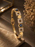 Evil Eye Chain Cuff
