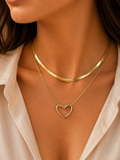 Multi Layer Heart Necklace