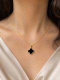 Clover Chaos Necklace – 18K Gold Plated