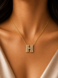 Letter H Necklace