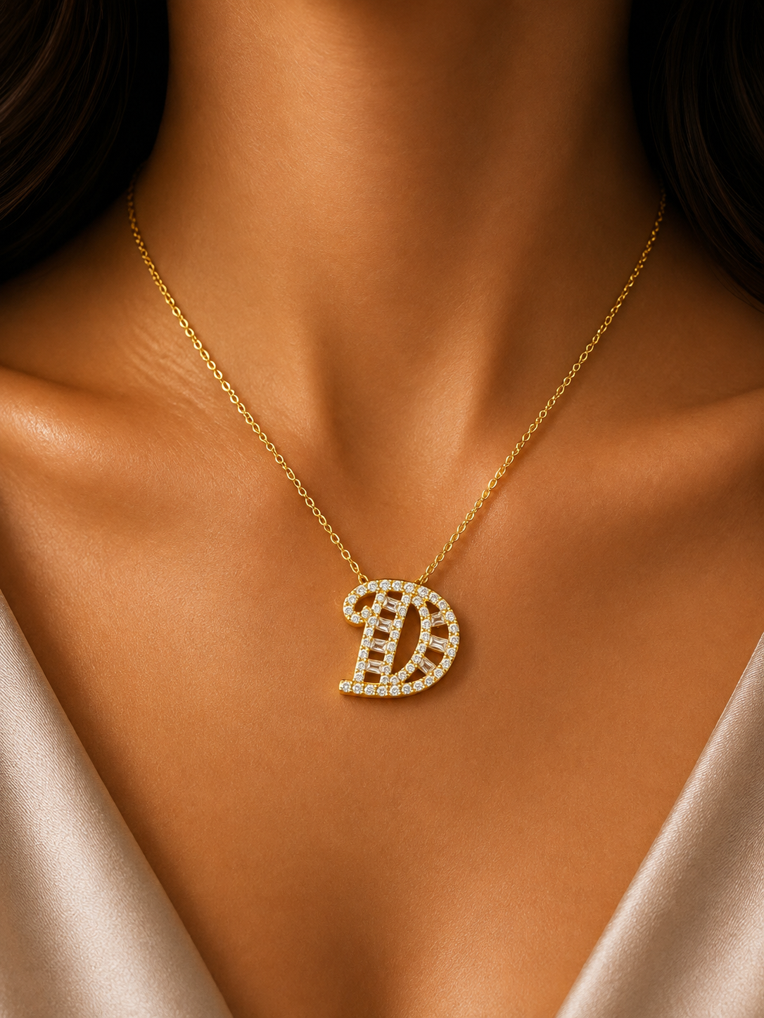 Letter D Necklace