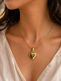 Open Heart Necklace
