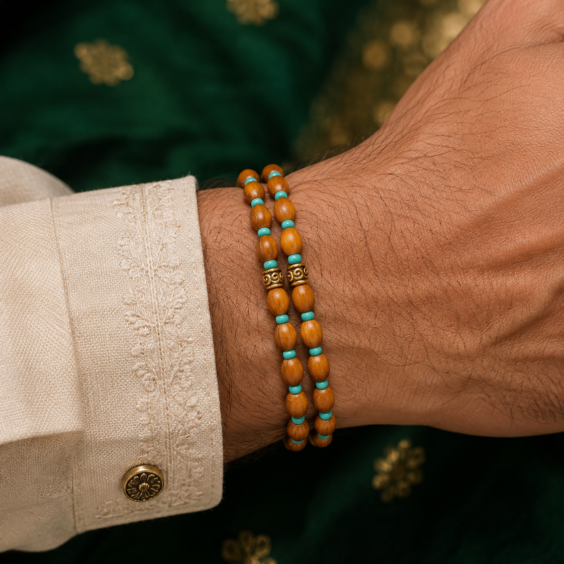 Beaded Rakhi - Multi Layer