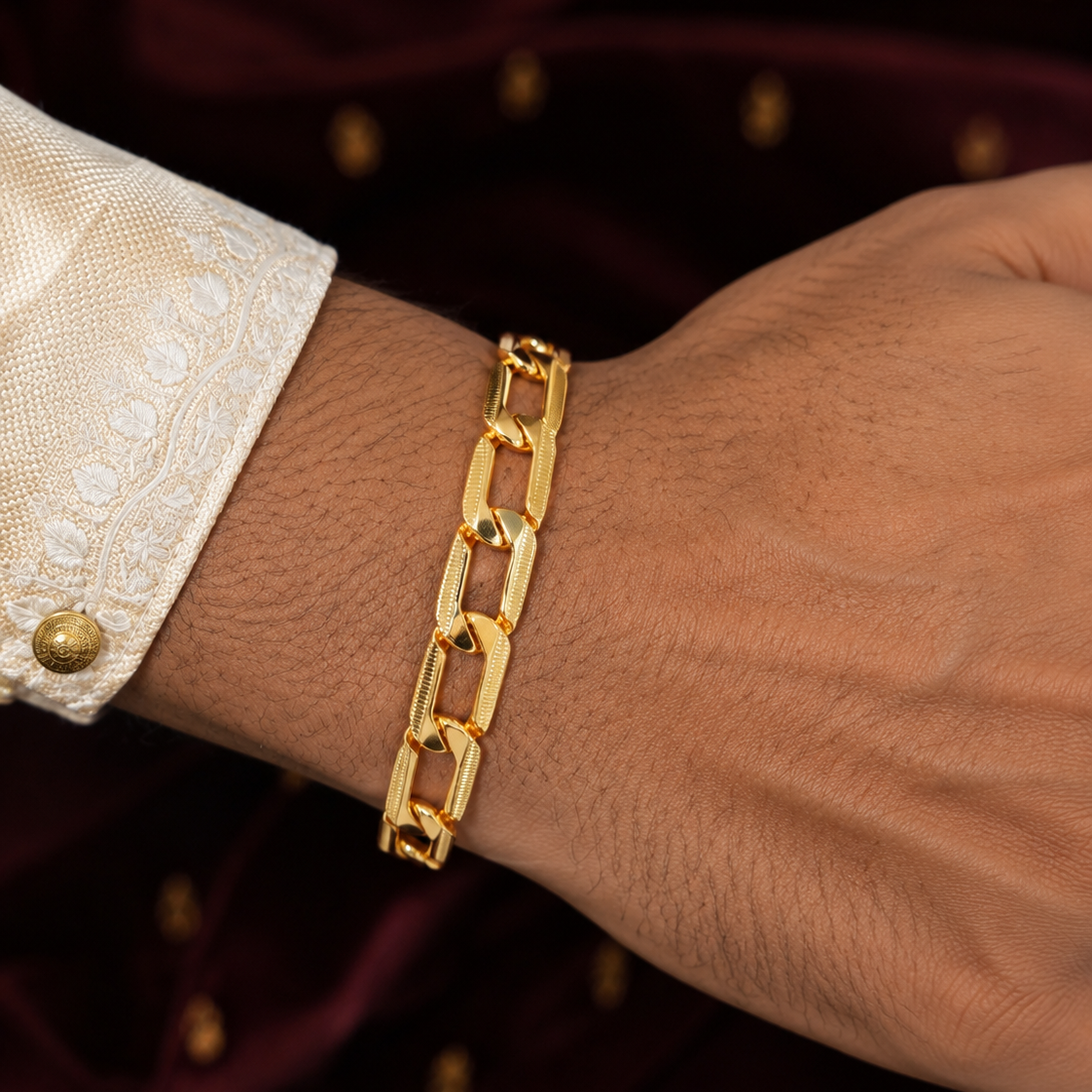 Modern Link Chain Rakhi