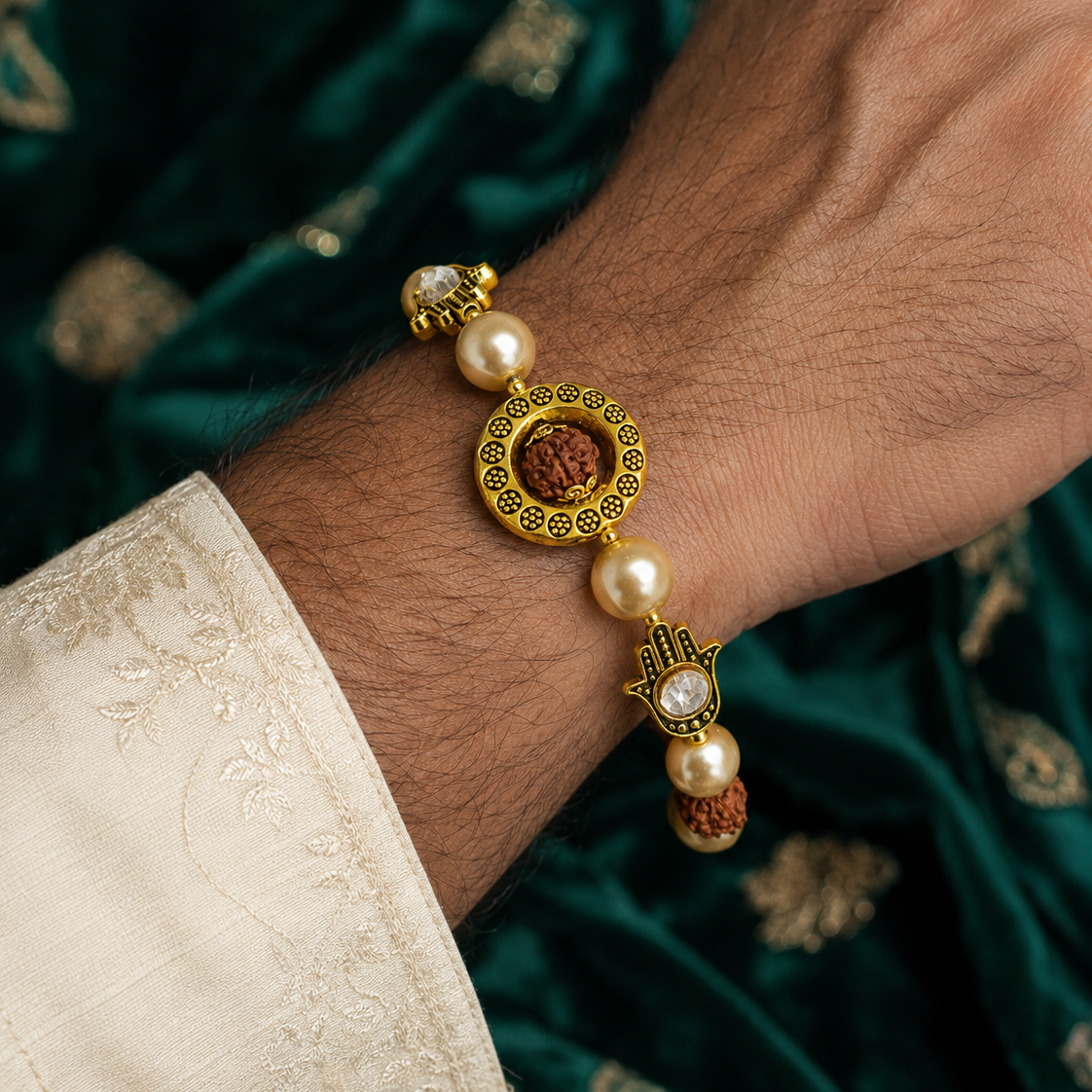 Rudraksh Evil Eye Rakhi