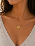 11:11 Wish Heart Pendant