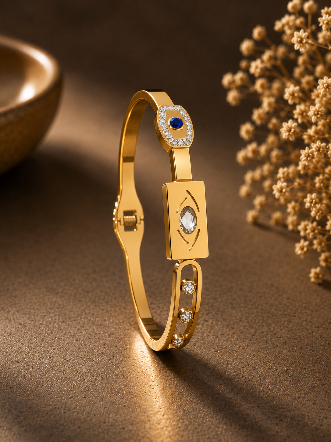 Nazar Charm Cuff