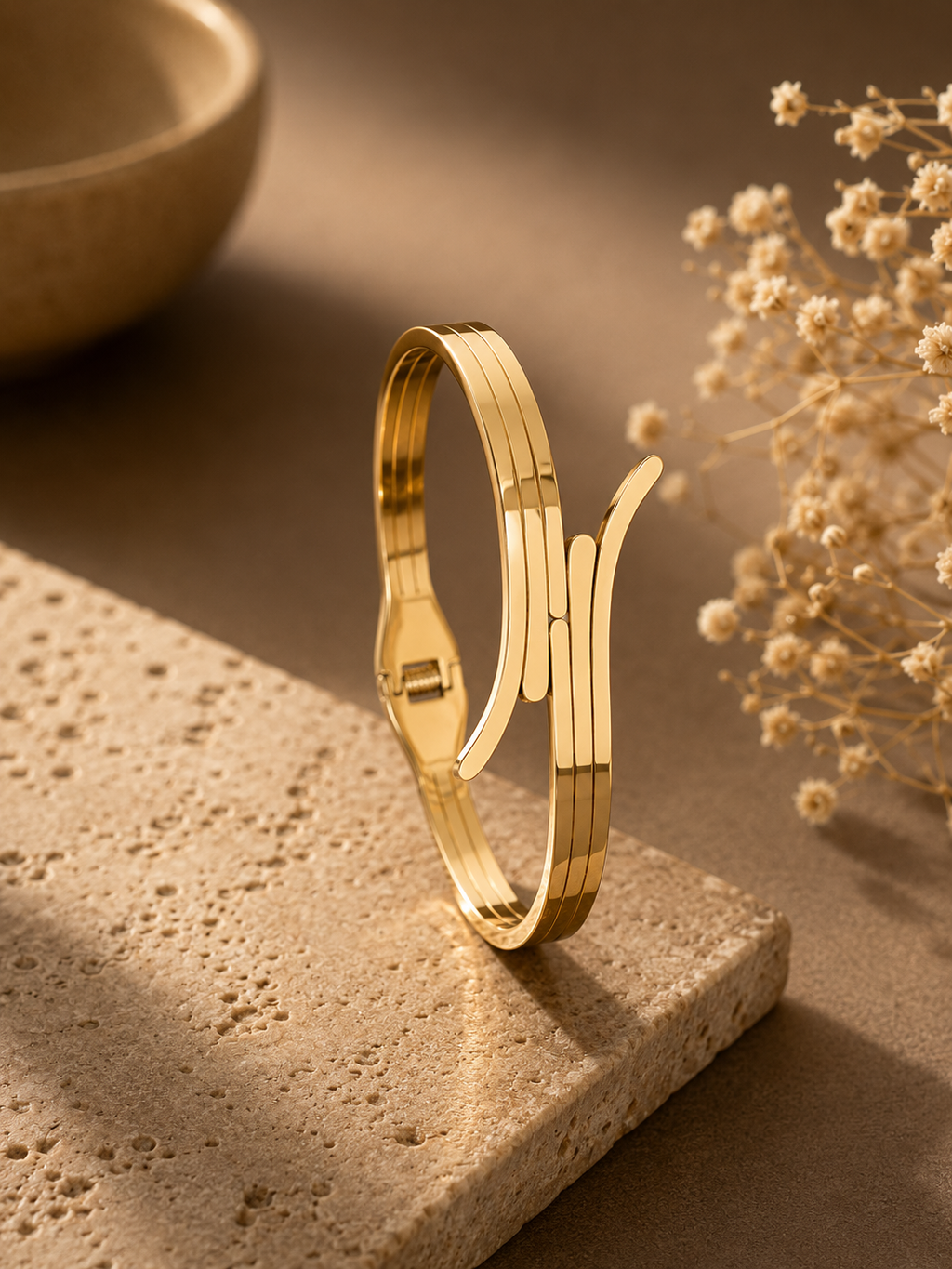 Wave Cuff Bracelet