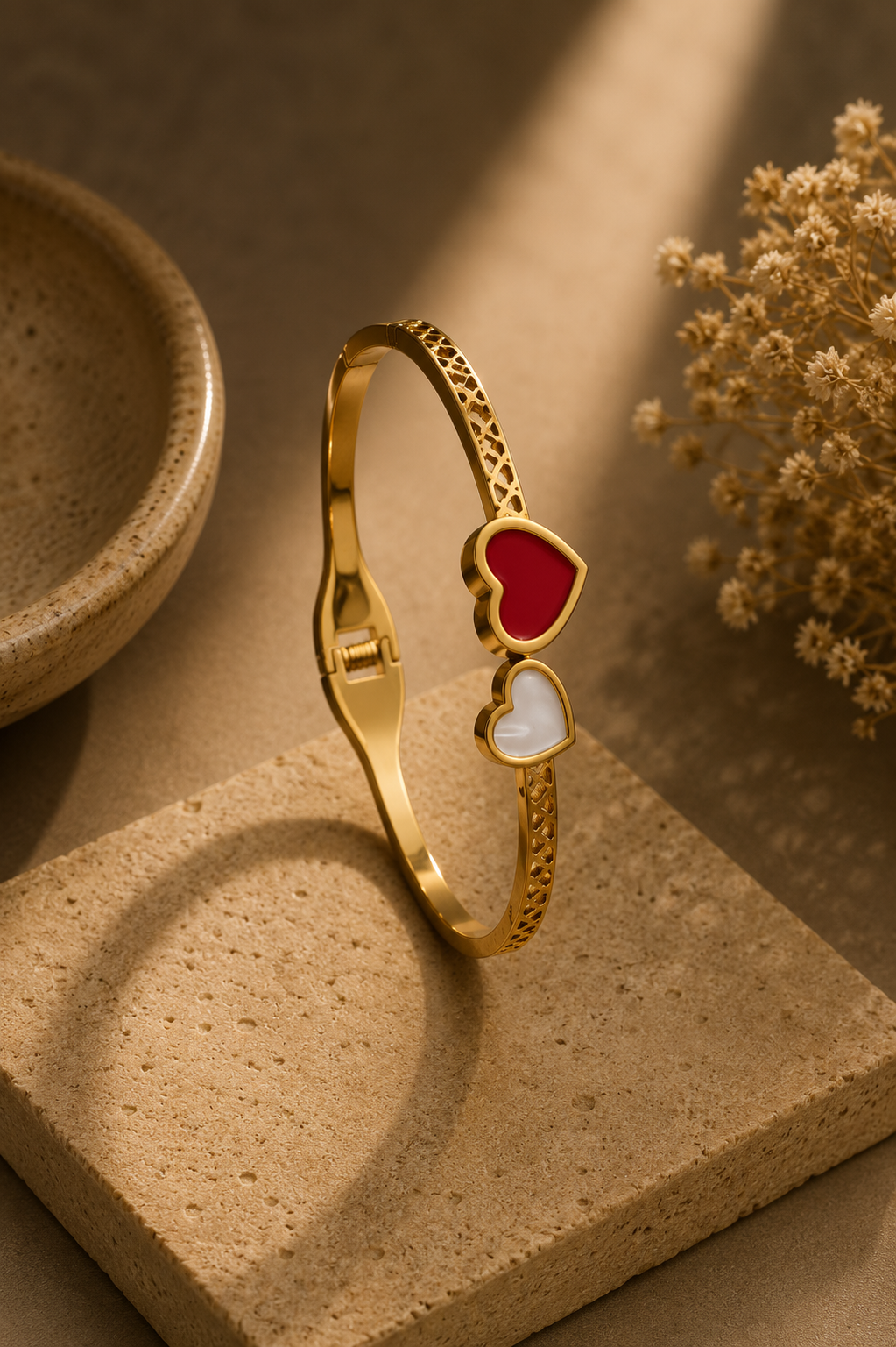 Twin Hearts Bracelet